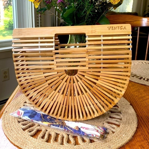 Vintga Handbags - Vintga Bamboo Bag